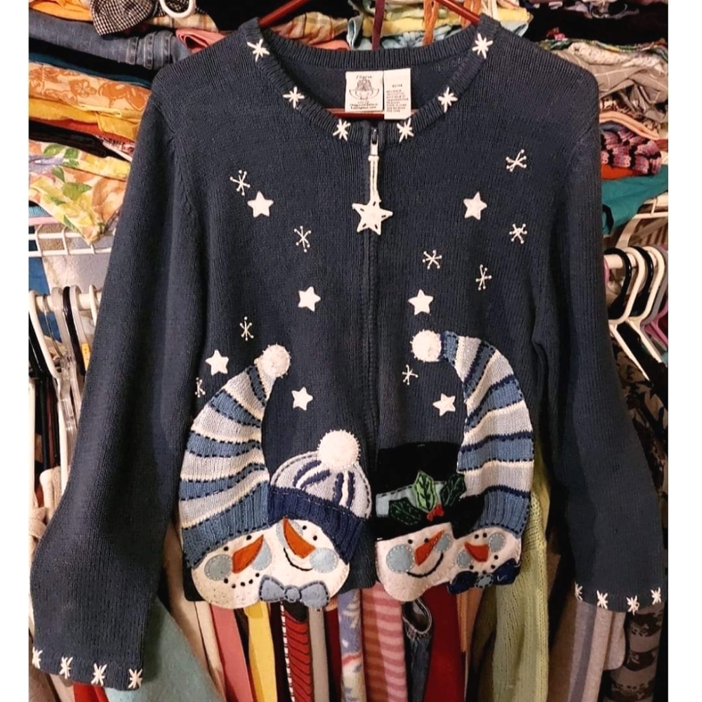 Girls Youth Size Christmas Sweater